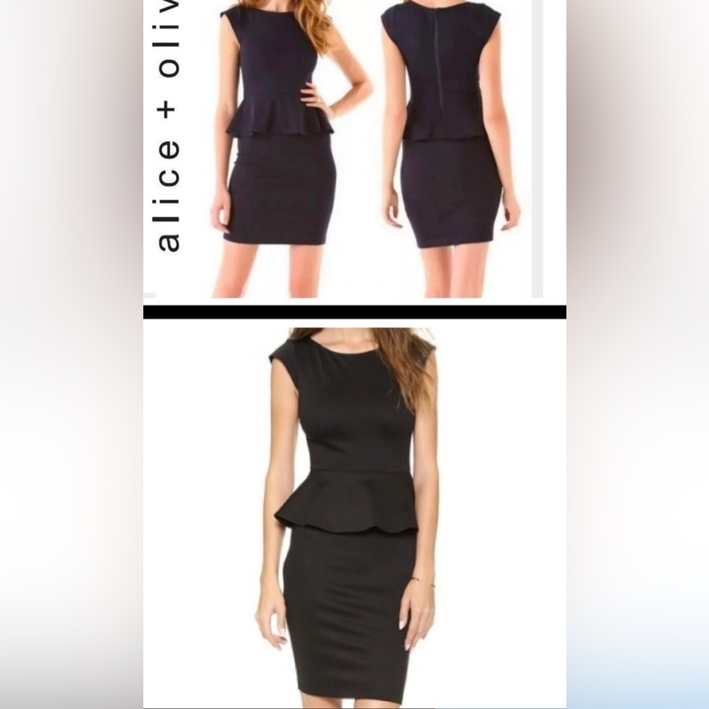 Alice + Olivia black dress size S